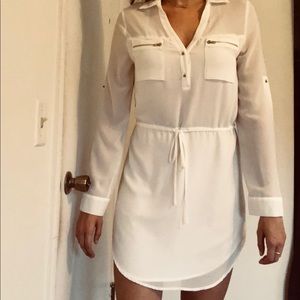 Naked Zebra swim cover-up/ beach dress